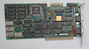 Sigma VGA/H 8-bit ISA VGA Grafikkarte (Tseng ET3000AF, 256KB, EGA, retro, 1988) - Bild 1 von 4