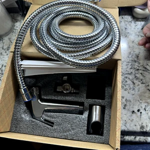 Reege Dog Shower Sprayer Chrome Metal Quality Pet Bath Bathing READ DESCRIPTION - Picture 1 of 5