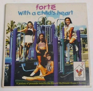 FORTE-WITH A CHILDS HEART 1997 CINNAMON RED-ALOHA AIRLINES RARE! - Picture 1 of 7