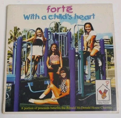 FORTE-WITH A CHILDS HEART 1997 CINNAMON RED-ALOHA AIRLINES RARE! - Image 1 of 4