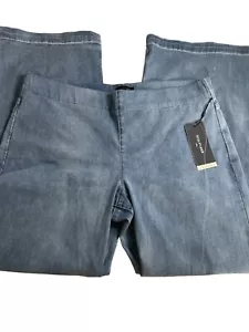 NYDJ Sculpt-Her Pull On Teresa Wide Leg Stretch Jeans Waterfall Size XL NWT - Picture 1 of 5