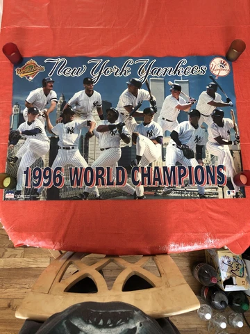1996 New York Yankees World Series champions poster by Starline Inc Cover