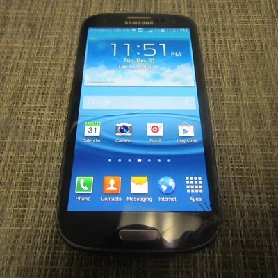 SAMSUNG GALAXY S3 (AT&T) CLEAN ESN, WORKS, PLEASE READ!! 63987 - Image 1 of 3