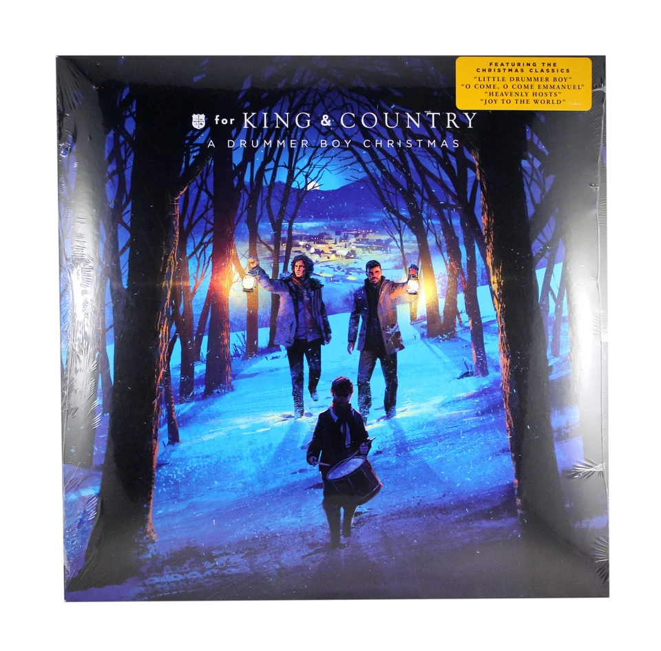 For King & Country - A Drummer Boy Christmas - Metallic Silver Vinyl 2 LP’s NM