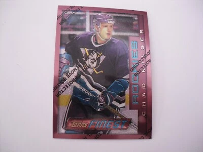 1996-97 FINEST WITH COATING CHAD KILGER MIGHTY DUCKS OF ANAHEIM #81   D11 - Image 1 of 2