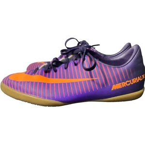 Nike Mercurial X Youth Sz 4Y Soccer Cleats Orange Purple - Picture 1 of 9