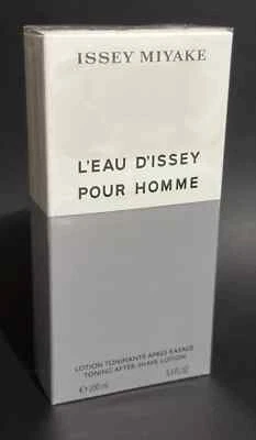 Loción tonificante para después del afeitado Issey Miyake L'eau D'Issey Pour Homme 100 ml 3,3 oz nueva en caja Foto 1 de 4