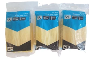 Glue sticks 11mm diameter woodworking crafting Arts 36 in total (3 packs of 12) - Picture 1 of 7