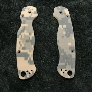 Spyderco Paramilitary 2 Scales ~ Authentic Digi G10 New C81GPCMO2 - Picture 1 of 3
