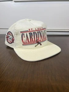 Cappello St. Louis Cardinals New Era Golfer Snapback Cap 125° Aniv. Patch OSFM nuova - Foto 1 di 9