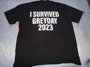Official G59 $uicideboy$ I SURVIVED GREYDAY 2023 Concert Tour T SHIRT BLACK XL - Picture 1 of 4