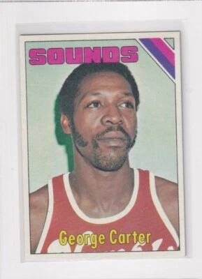 1975-76 Topps Basketball # 230 George Carter Nice Card - Image 1 of 2