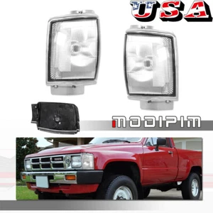 Juego de luces esquineras lentes transparentes lado conductor y pasajero para camioneta Toyota 1984-86 - Imagen 1 de 8