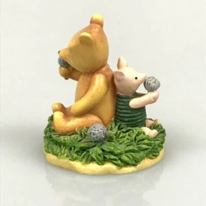 Disney Lenox Classic Pooh Piglet Smell Blue Hydrangea Flowers Thimble Collection - Picture 1 of 7