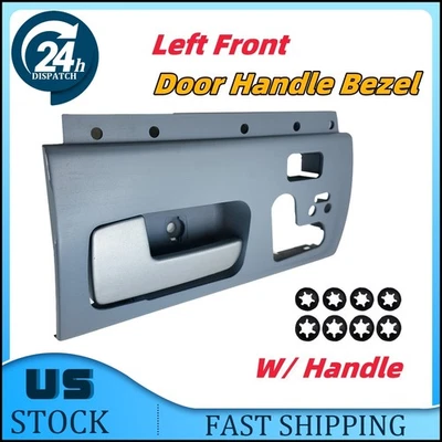Left Front Door Handle Bezel Heat-Air-Memory For 2003-2011 Lincoln Towncar US - Image 1 of 4