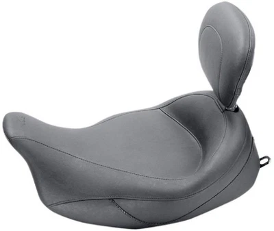 Harley FLHX Street Glide 2008-2015 asiento Super Solo vintage con respaldo Mustang Foto 1 de 3