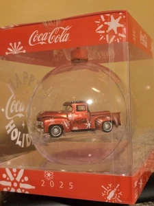 M2 Machines 🔥🔥 1956 Ford F-100 Truck Coca Cola Christmas Ornament Elite!!! - Picture 1 of 8