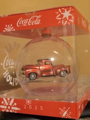 M2 Machines 🔥🔥 1956 Ford F-100 Truck Coca Cola Christmas Ornament Elite!!! - Image 1 of 4