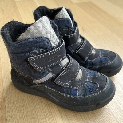 ❄️ Ricosta Gabris Boys Waterproof Winter Boots Navy Blue Size 33 /  1.5-2 US - Image 1 of 4