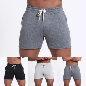 Men's Breathable Running Shorts with Adjustable Drawstring for Comfort - Picture 1 of 41