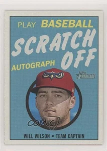 2020 Topps Heritage Minor League Edition 1971 Scratch-Off /99 Will Wilson Auto - Picture 1 of 4