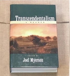 Transcendentalism A Reader Joel Myerson Hardcover Academic Book Vintage 2000 - Picture 1 of 8
