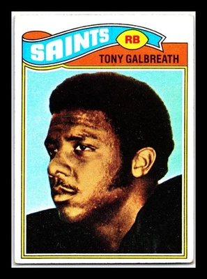 1977 Topps #257 Tony Galbreath RC Rookie - Image 1 of 2