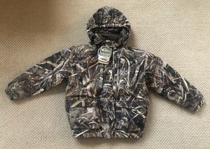 Drake Waterfowl Jacket Youth Late Season Insulated & Waterproof Size 12 - Picture 1 of 6