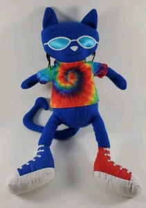 13 Zoll Pete the Cat Gets Groovy Puppe Merry Makers Tiedye Shirt Plüschtier Stofftier  - Bild 1 von 10