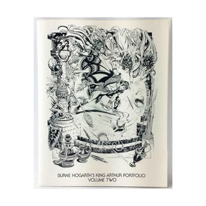 Burne Hogarth's King Arthur Toys, Movies & Mor Portfolio Vol. EX - Imagen 1 de 2