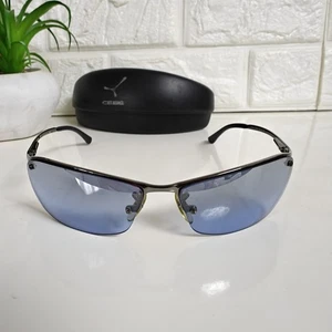 Ray-Ban RB3186 TOP BAR 004/7C 63-15 125 Grey Wrap Sport Blue Semi-Rimless - Picture 1 of 22