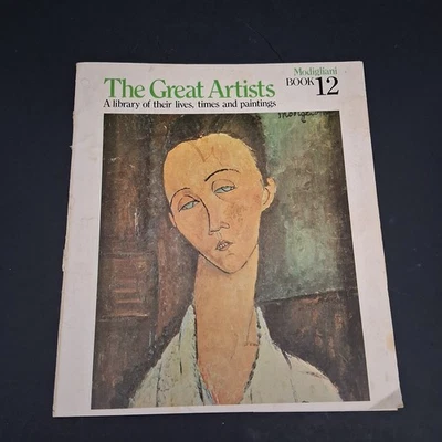 Amedeo Modigliani 13 páginas de impresión artística retratos modernos de vanguardia París desnudos Foto 1 de 4