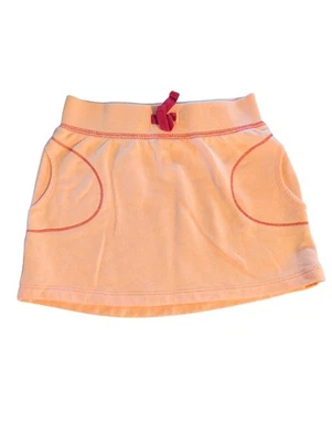 Crazy 8 Neon Orange Pull On Thigh Length Skirt Size S 5 6 - Image 1 of 2