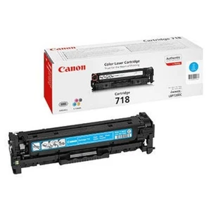 Canon Cartridge 718 Cyan (2661B002) - Afbeelding 1 van 2