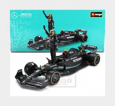1:24 BURAGO Mercedes Gp F1 W14 #44 Season 2023 Lewis Hamilton BU28037-HAM - Immagine 1 di 2