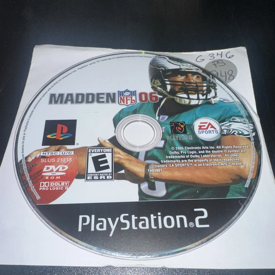Madden NFL 06 PlayStation 2 PS2 Disc Only G346 - Image 1 of 1