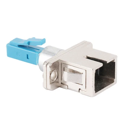 Adaptador de fibra conector acoplador óptico LC macho a SC hembra accesorios Foto 1 de 4