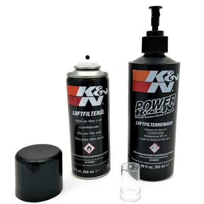 K&N 99-5003EU Reinigungsset Pflegeset Reiniger + Luftfilteröl Sportluftfilter  - Bild 1 von 4