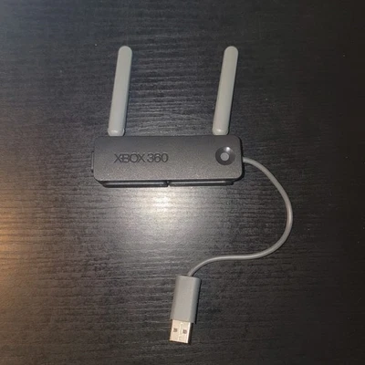 Official OEM Xbox 360 Wireless N Network Adapter WiFi Dual Antenna Model 1398 - Image 1 of 3