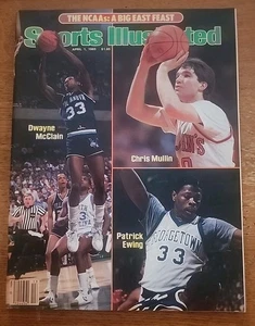 Sports Illustrated April 1 1985 Big East Feast McClain Mullin Ewing - Picture 1 of 10