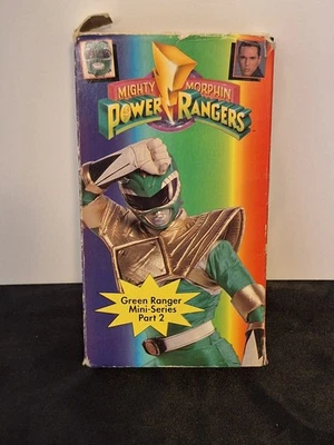 Mighty Morphin Power Rangers: Green Ranger Mini Series Part 2 VHS (Untested) - Image 1 of 3
