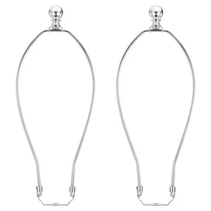 12 Inch Lamp Harp Kit with Finial, 2 Set Detachable Lamp Shade Bracket Holder... - Picture 1 of 6