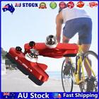 Au 1 Pair V-brake Pads Quiet Braking For Mtb Road Mountain Bicycle (red)
