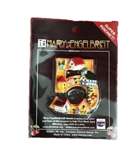 Maria Engelbreit Super Magnet Zahl Fünf (5) Neu in versiegelter Verpackung - Bild 1 von 1