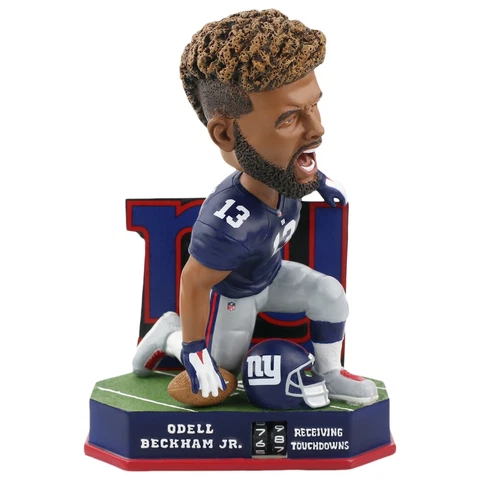 Odell Beckham New York Giants Receiving Touchdown Tracker Bobblehead NFL Cover