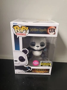 Funko Pop!: Panda #1374 (flocado) (exclusivo de Entertainment Earth) - Imagen 1 de 5