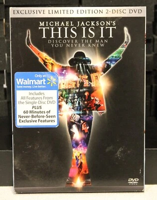 Micheal Jackson's This Is It  Exclusive Limited Edition 2 Disc Dvd - Image 1 of 4