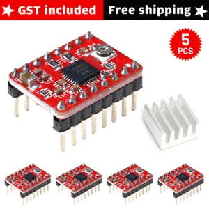 5PCS A4988 StepStick Stepper Motor Driver Module for CNC Reprap 3D Printer - Picture 1 of 10