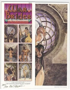 WAR BRIDES, 6 Fantasy Art Prints by Kim DeMulder, Signed Ltd Edition Set - Picture 1 of 2