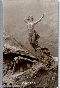 MASTROIANNI L'Aurore Noyer Allegory No. 135 PC 1912 - Picture 1 of 1